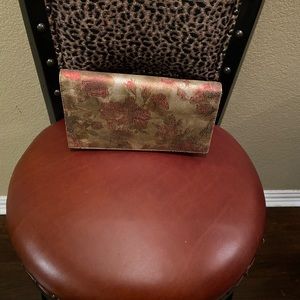 Bronze multicolored purse